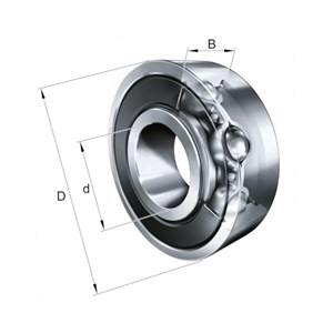 6201 ZZ SS ŁOŻYSKO NIERDZEWNE   12x32x10