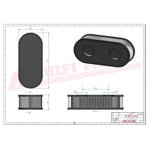 SA12706 FILTR POWIETRZA