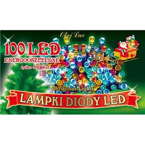 LAMPKI WEWNĘTRZNE TYPU LED 100 CIEPŁY BIAŁY