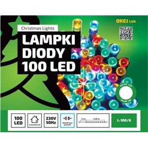 LAMPKI WEWNĘTRZNE EFEKT BŁYSKU NIEBIESKI