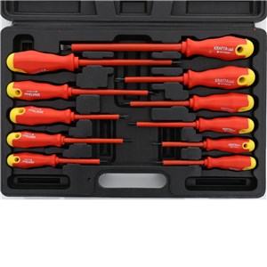 ZESTAW ŚRUBOKRĘTÓW ELEKTR. IZOLOWANE  11 SZT.