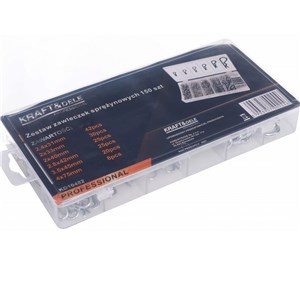 KPL. ZAWLECZEK SPRĘŻYNOWYCH 150SZT K10482
