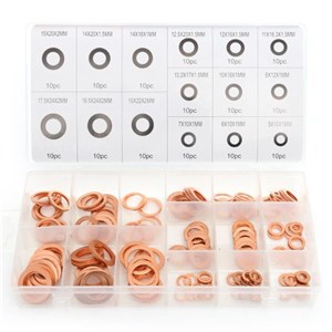 Podkładki miedziane 150 szt. KD10503