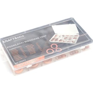 Podkładki miedziane 150 szt. KD10503