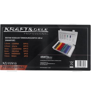 KOSZULKI TERMOKURCZLIWE KOLOROWE 100 SZT