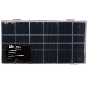 KOSZULKI TERMOKURCZLIWE CZARNE 100 SZT