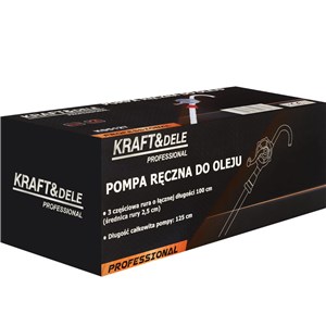 POMPA DO OLEJU  DO BECZKI KRĘCONA KD5127